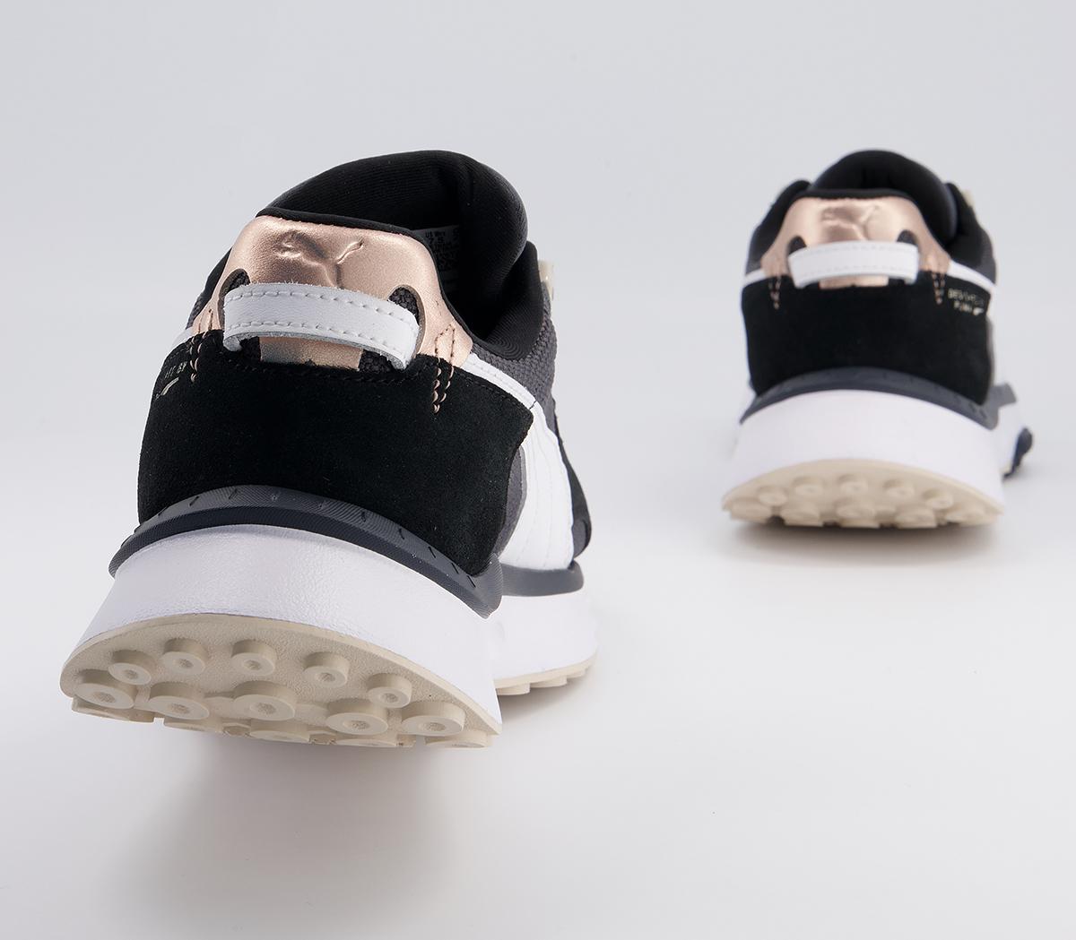 Puma Wild Rider Trainers Puma Wild Rider Trainers Soft Metal Ebony Black