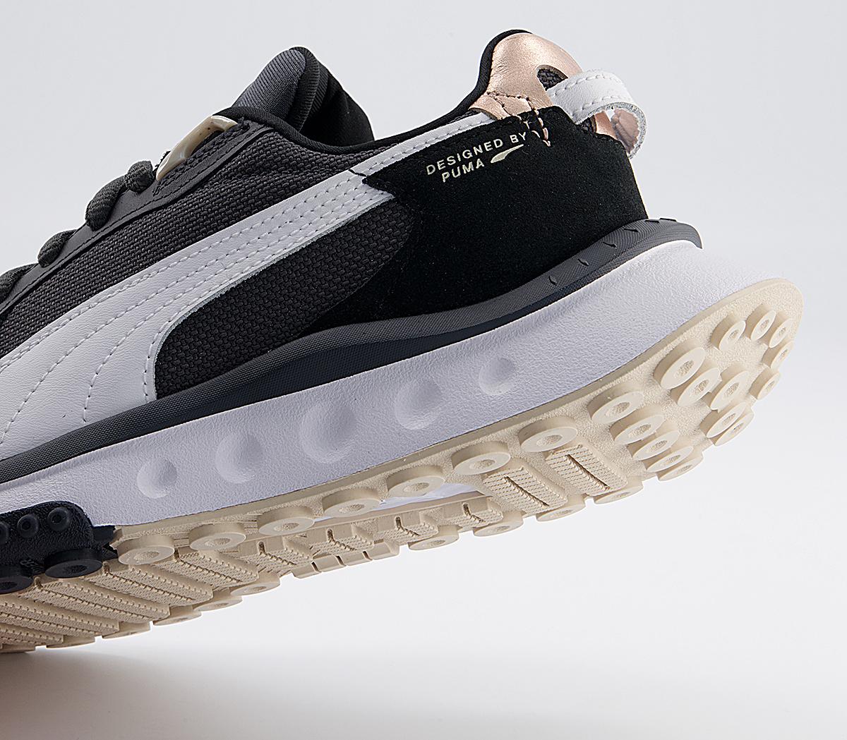 Puma Wild Rider Trainers Puma Wild Rider Trainers Soft Metal Ebony Black