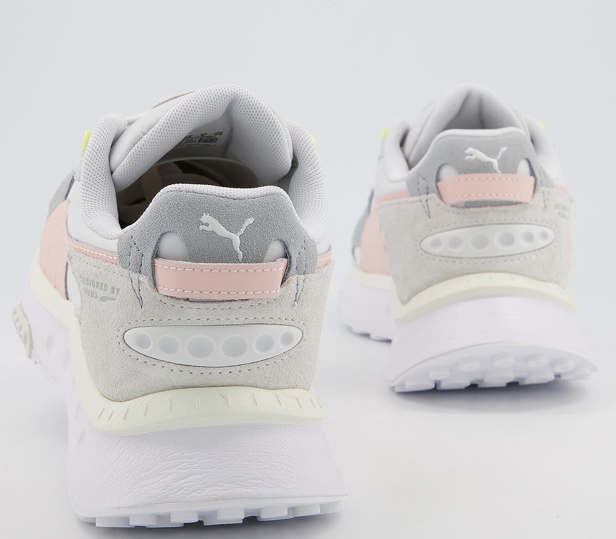 PUMA Wild Rider Trainers Blue Fog Puma White - Women's Trainers