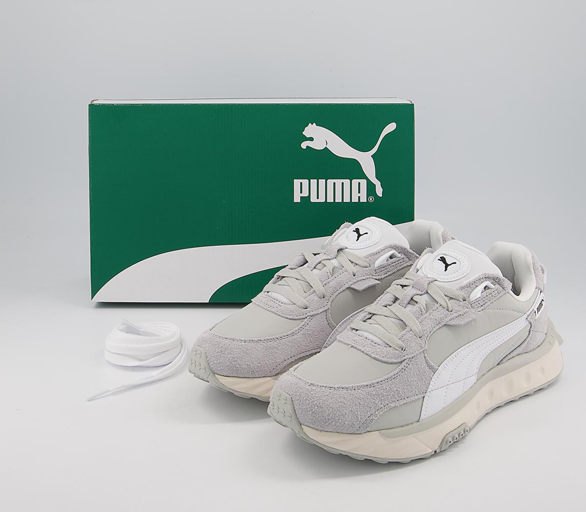 Puma Wild Rider Trainers Puma Wild Rider Trainers Vintage Glacial Blue Gray Violet