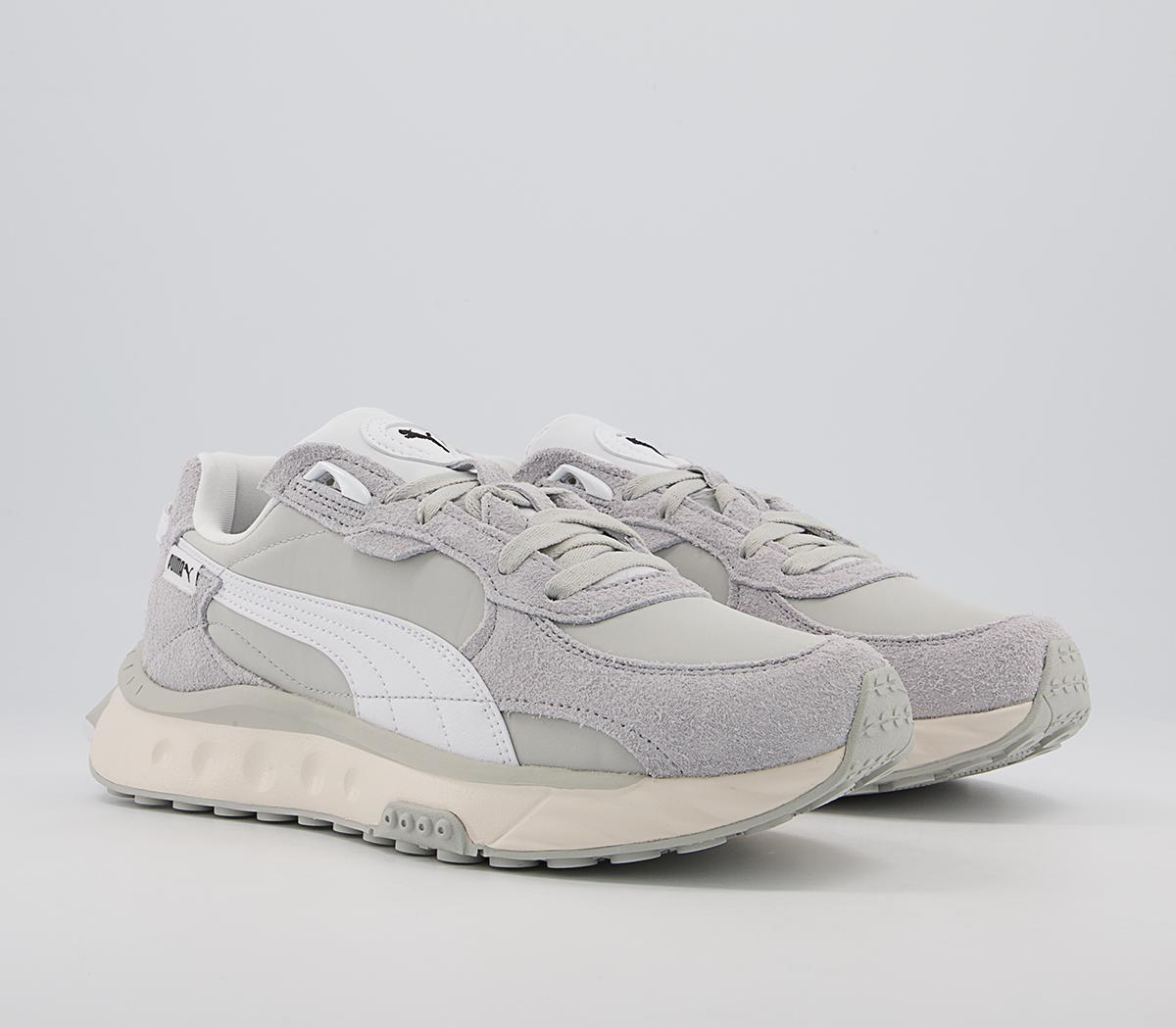 Puma Wild Rider Trainers Puma Wild Rider Trainers Vintage Glacial Blue Gray Violet