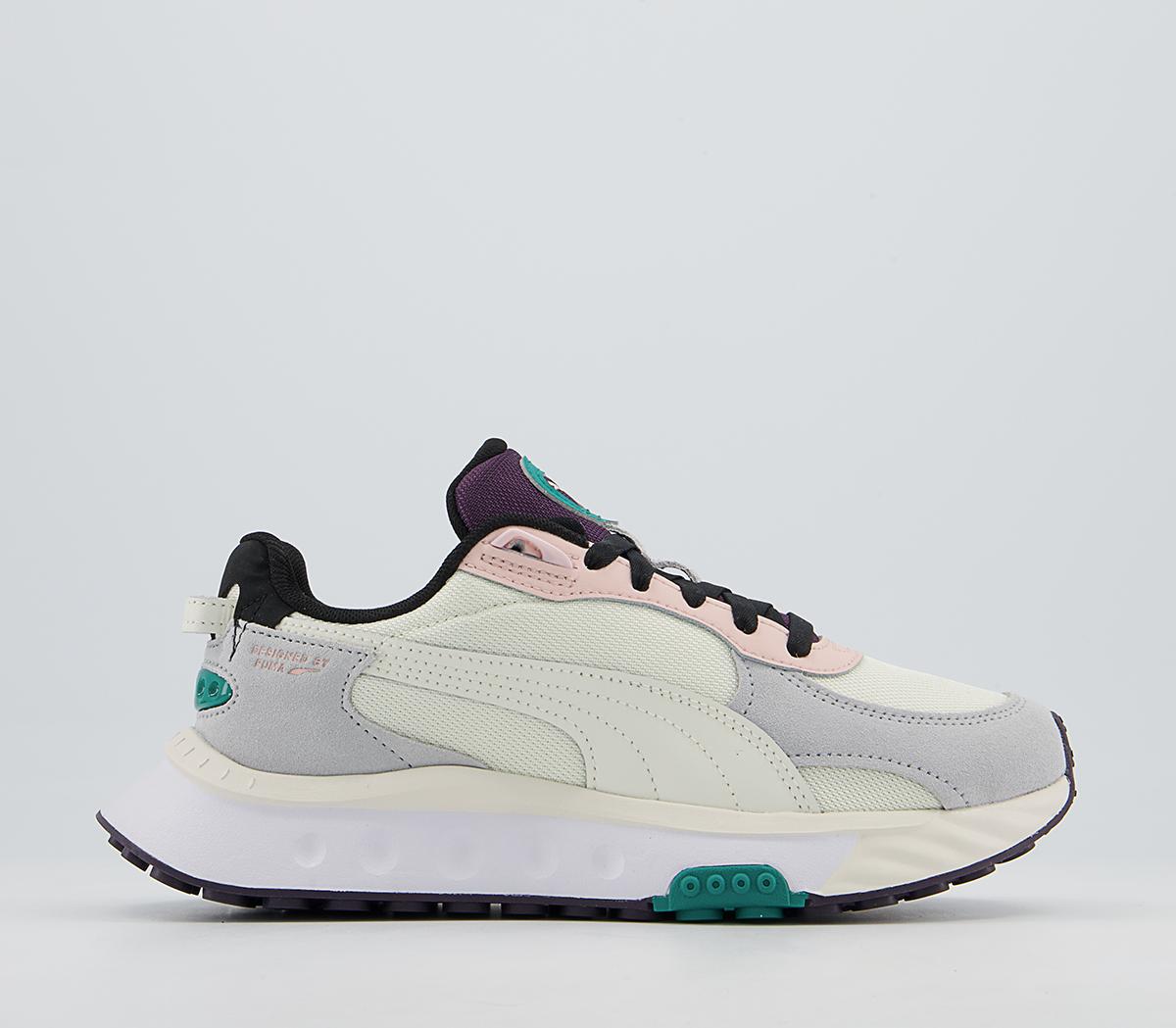 PUMAWild Rider TrainersIvory Glow Blue