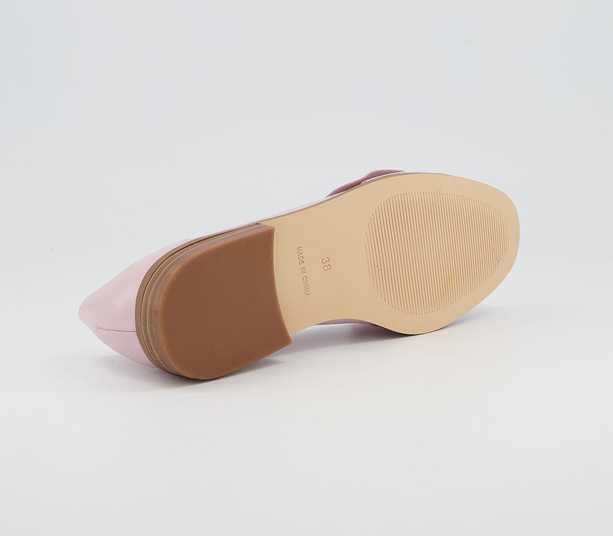 OFFICEFlurry Bow Loafer ShoesPink Leather