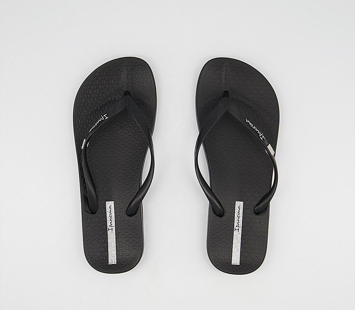IpanemaAnatomic Brazil Flip FlopsBlack