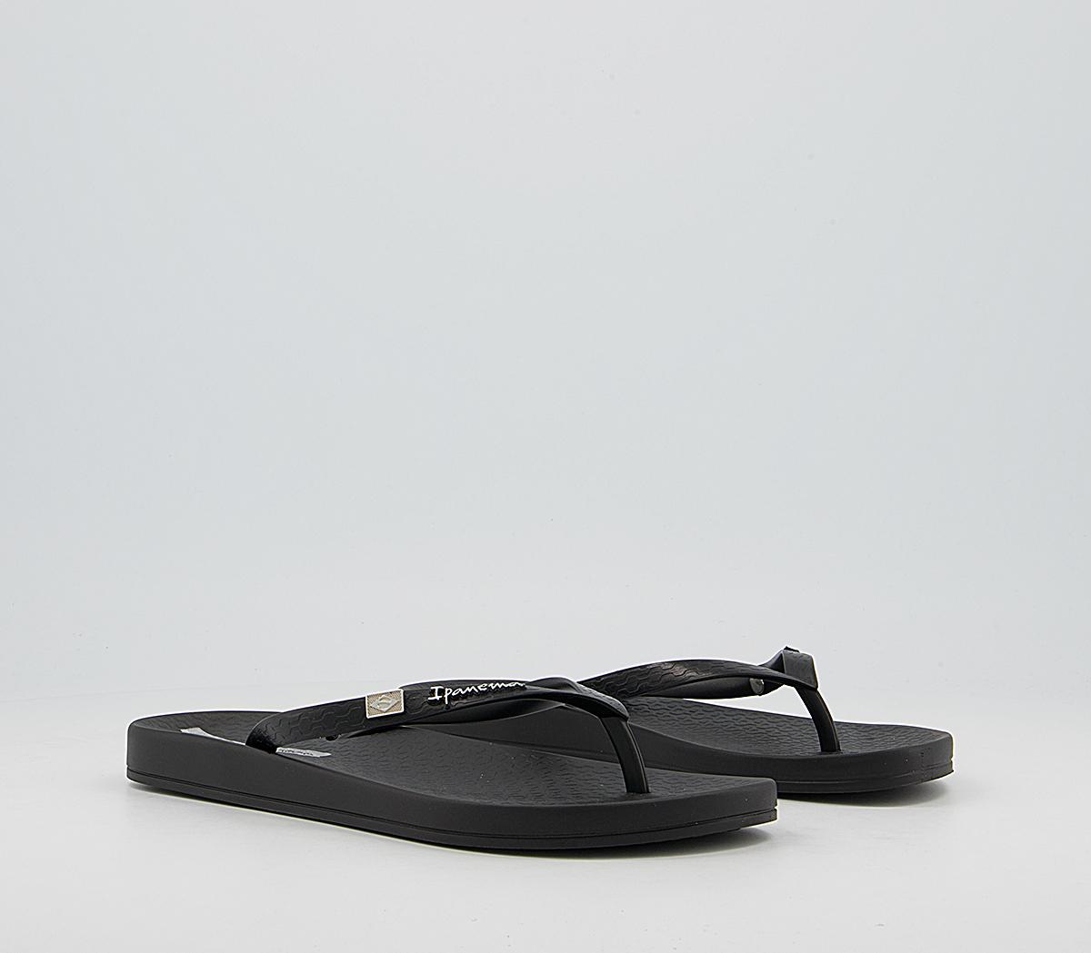 IpanemaAnatomic Brazil Flip FlopsBlack