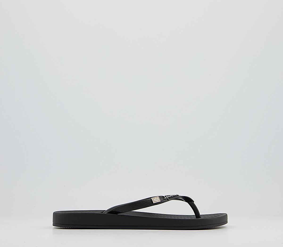 IpanemaAnatomic Brazil Flip FlopsBlack