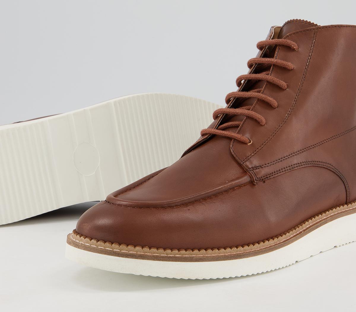 Office Bolo Apron Boots Office Bolo Apron Boots Burnished Tan Leather