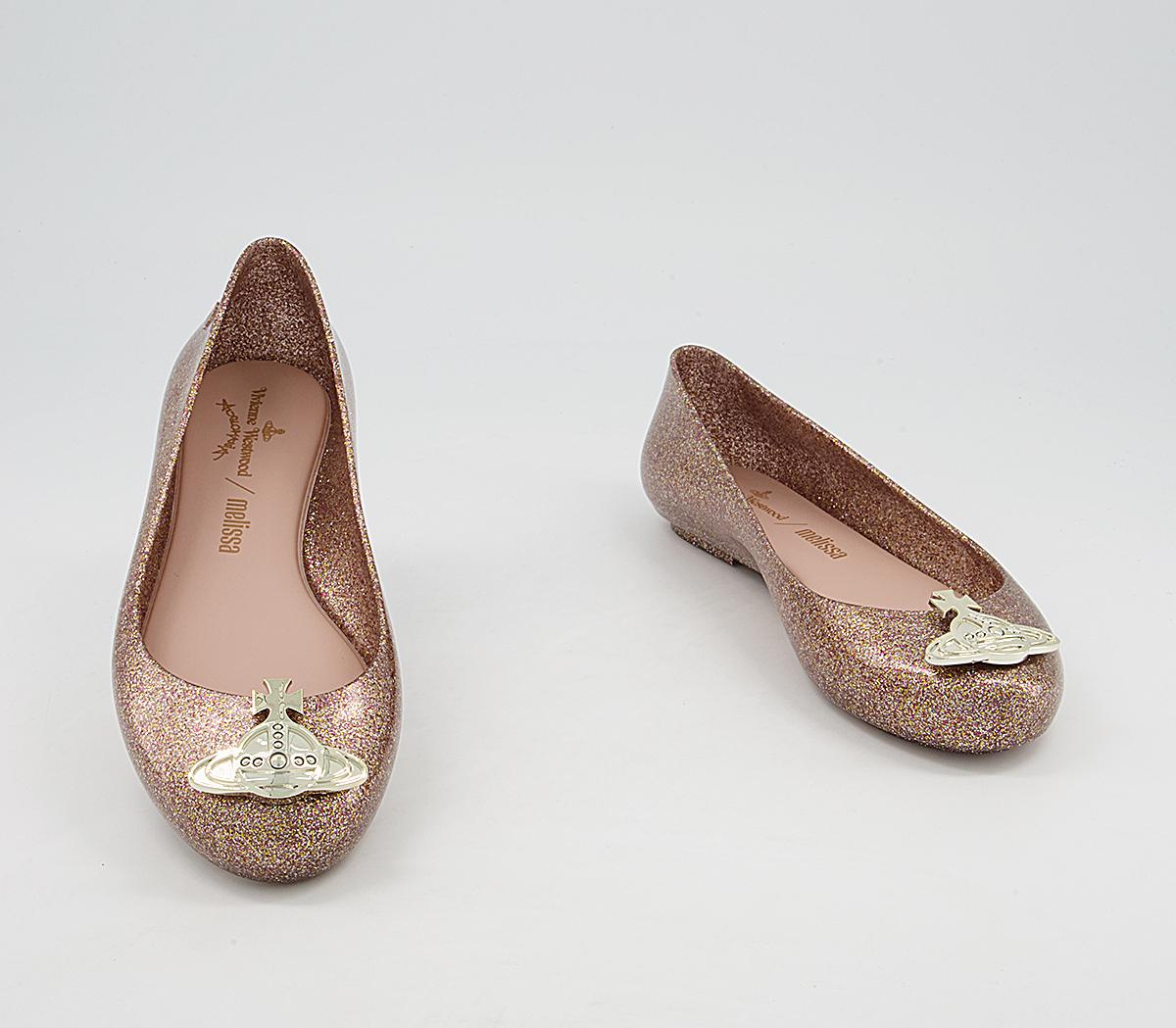 Vivienne Westwood Vw Sweet Love Viv Shoes Rose Glitter Orb Sparkle ...