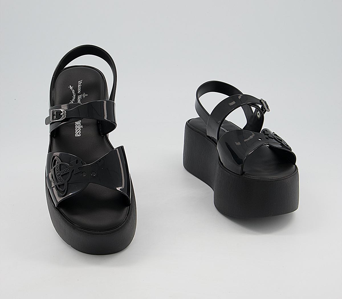 Vivienne Westwood Vw Connect Platform Sandals Black - Women's Vegan Shoes
