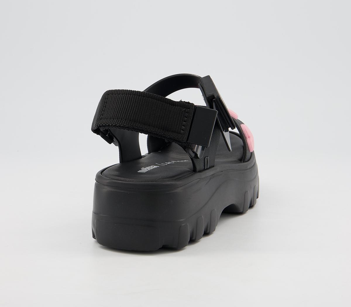 Melissa Melissa X Lazy Oaf Kick Off Heart Sandals Melissa Melissa X Lazy Oaf Kick Off Heart Sandals Black