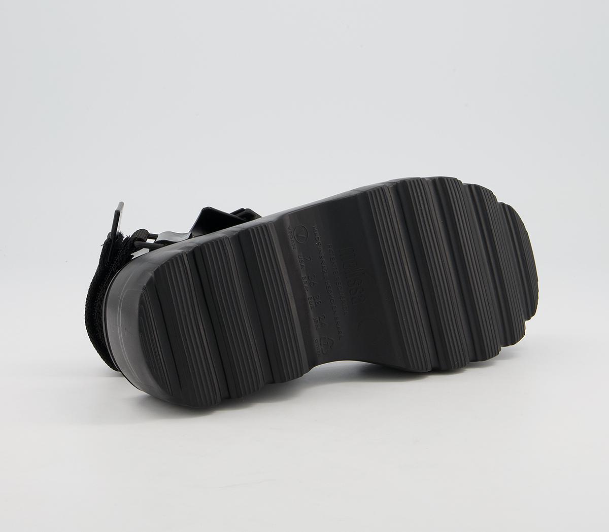 Melissa Melissa X Lazy Oaf Kick Off Heart Sandals Melissa Melissa X Lazy Oaf Kick Off Heart Sandals Black