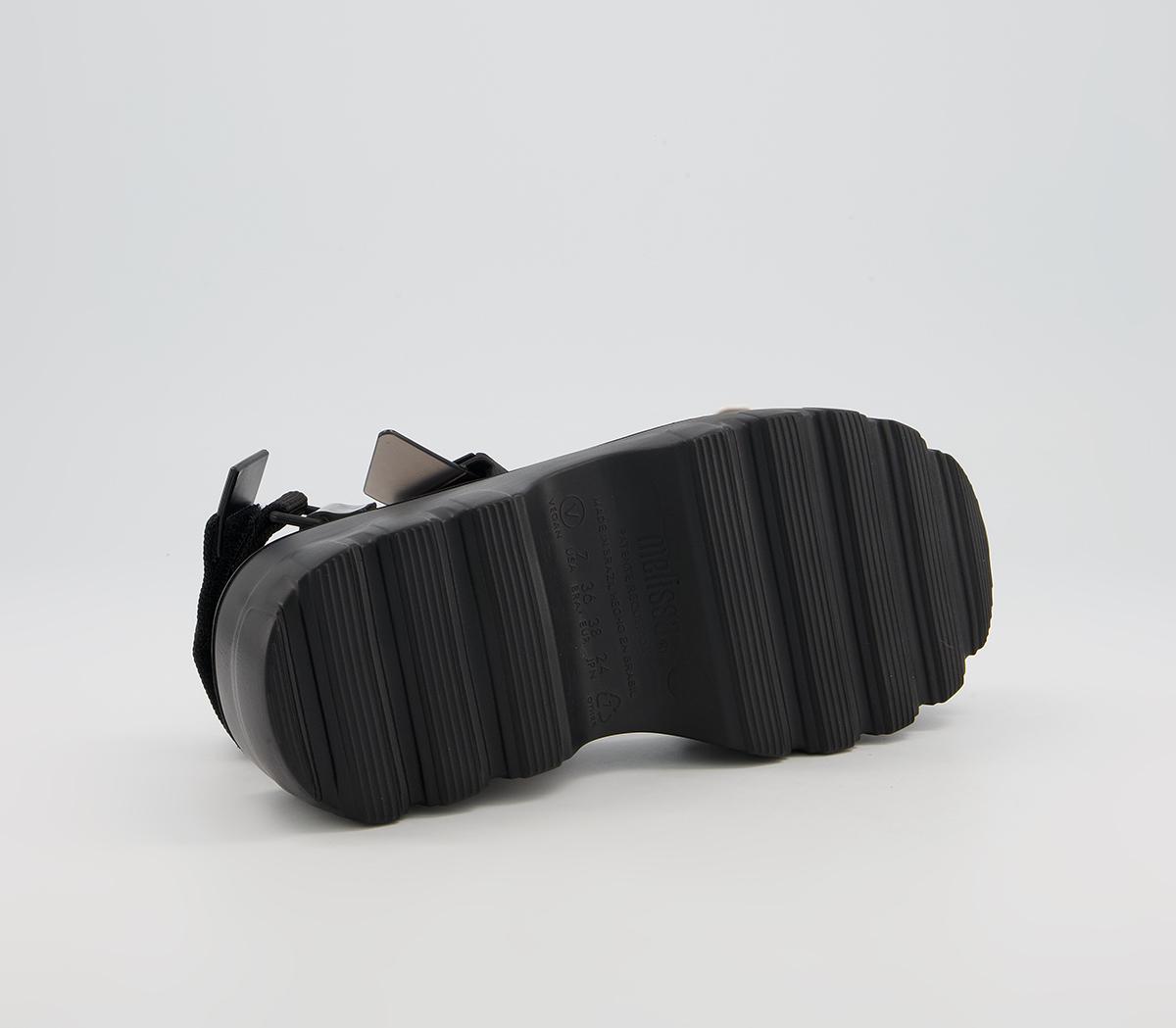 Melissa Melissa X Lazy Oaf Kick Off Bloom Sandals Melissa Melissa X Lazy Oaf Kick Off Bloom Sandals Black