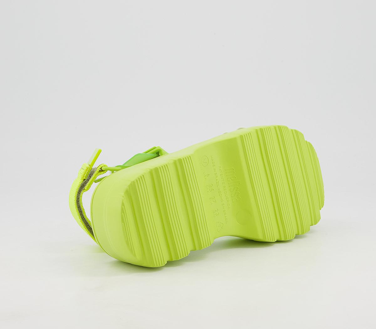 Melissa Melissa X Lazy Oaf Kick Off Bloom Sandals Melissa Melissa X Lazy Oaf Kick Off Bloom Sandals Green