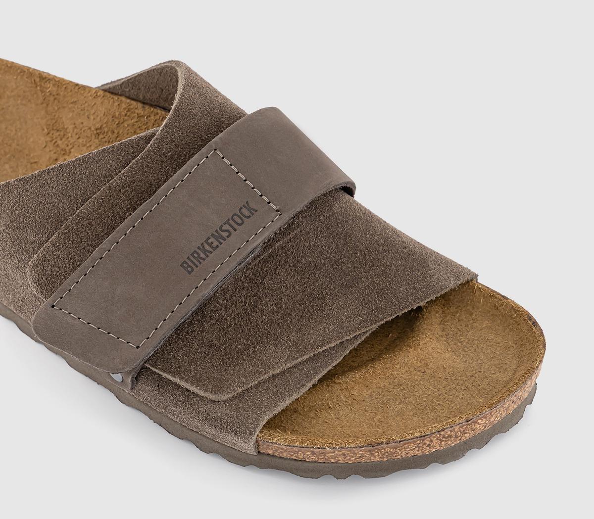 BIRKENSTOCKKyoto Sandals BIRKENSTOCKKyoto SandalsConcrete Grey Suede