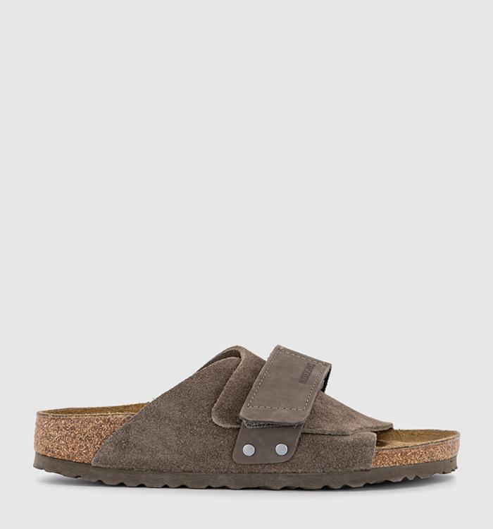 BIRKENSTOCK Kyoto Sandals Exquisite Grey Taupe - Women's Sandals