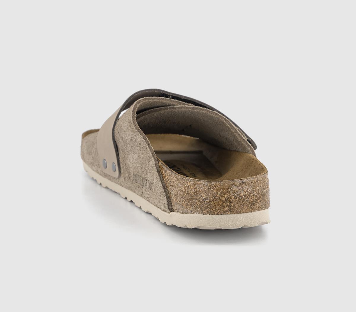 BIRKENSTOCKKyoto Sandals Taupe Suede