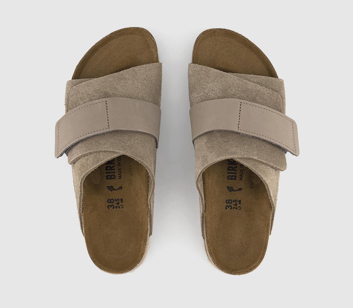 BIRKENSTOCKKyoto Sandals Taupe Suede
