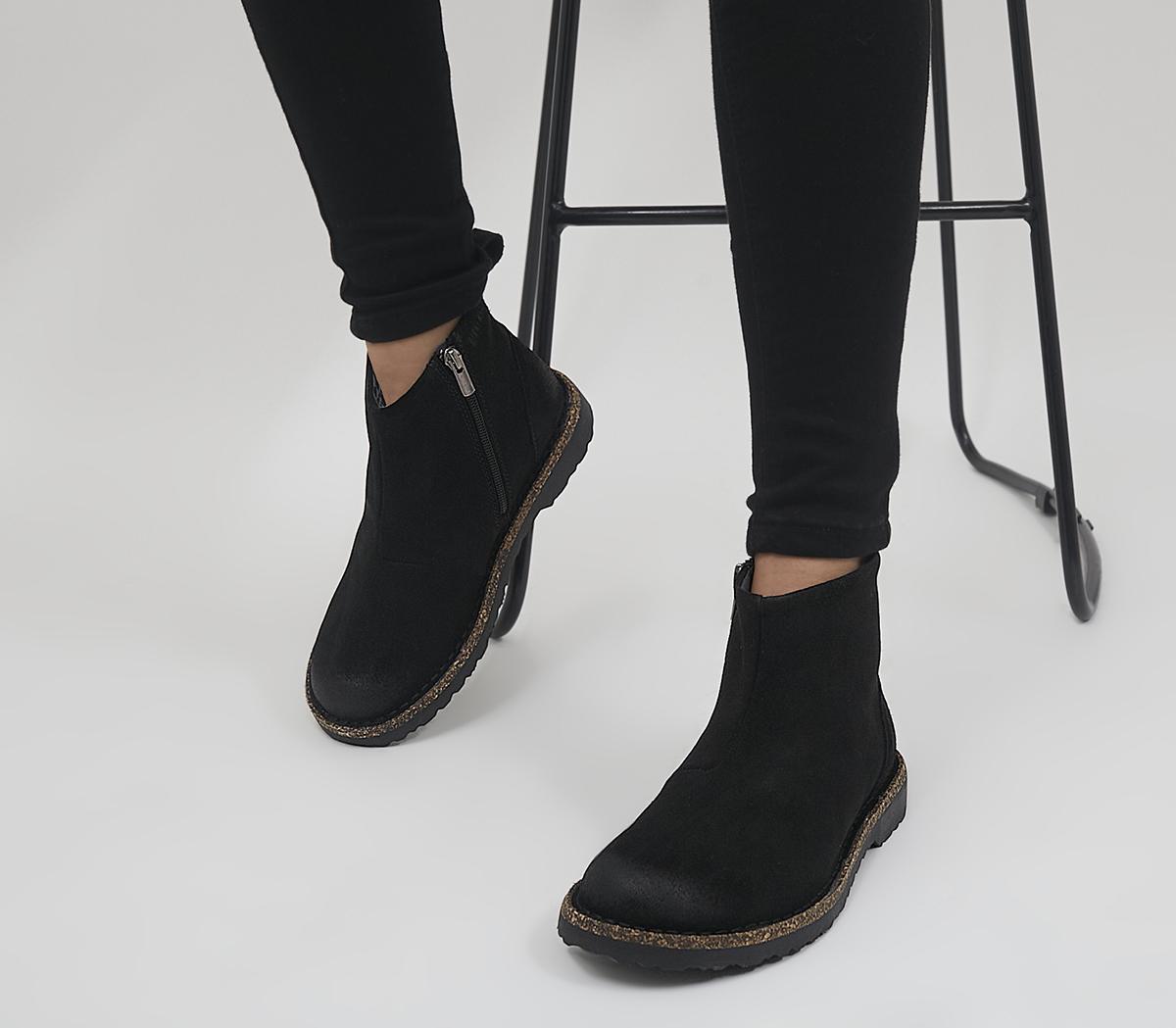 BIRKENSTOCK Melrose Boots Black Women s Ankle Boots