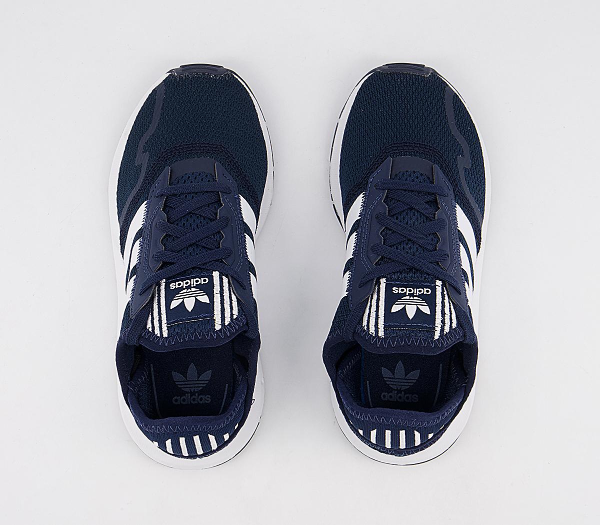 adidas Swift Run X Kids Trainers adidas Swift Run X Kids Trainers Navy White Black