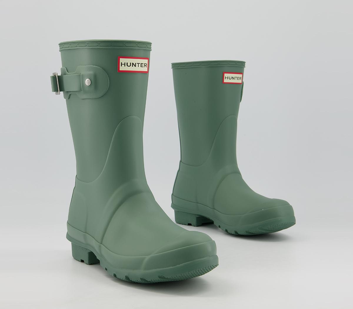 Hunter Original Short Wellies W Hunter Original Short Wellies W Green