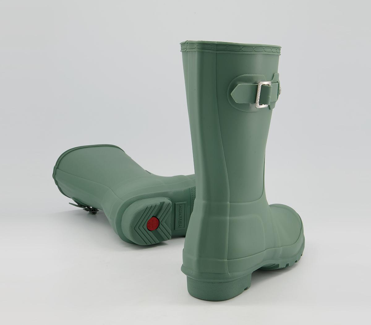 Hunter Original Short Wellies W Hunter Original Short Wellies W Green