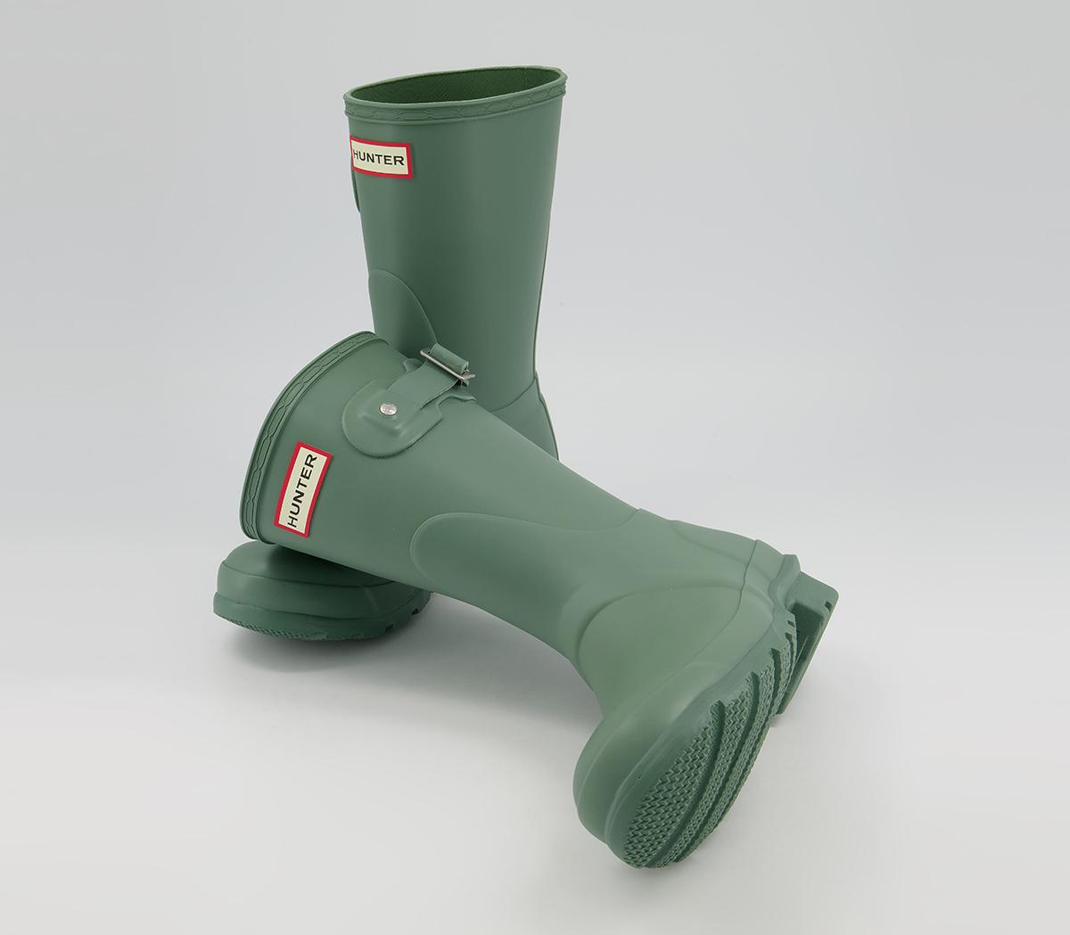 Hunter Original Short Wellies W Hunter Original Short Wellies W Green