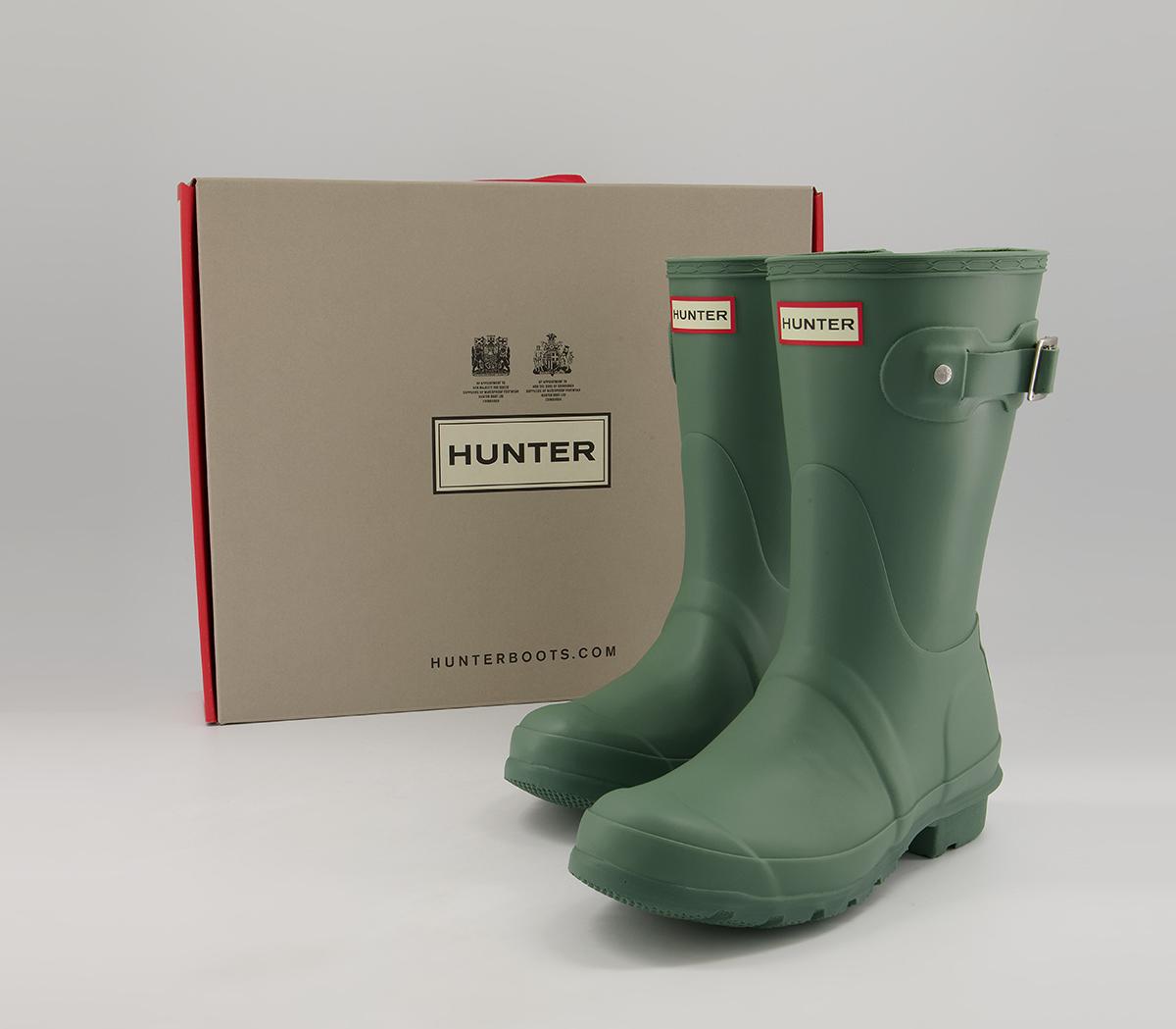 Hunter Original Short Wellies W Hunter Original Short Wellies W Green