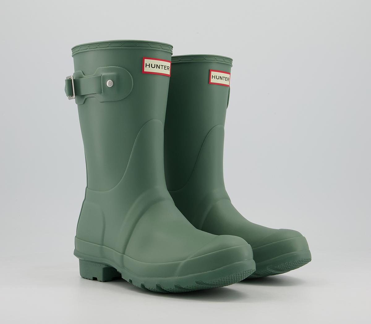 Hunter Original Short Wellies W Hunter Original Short Wellies W Green