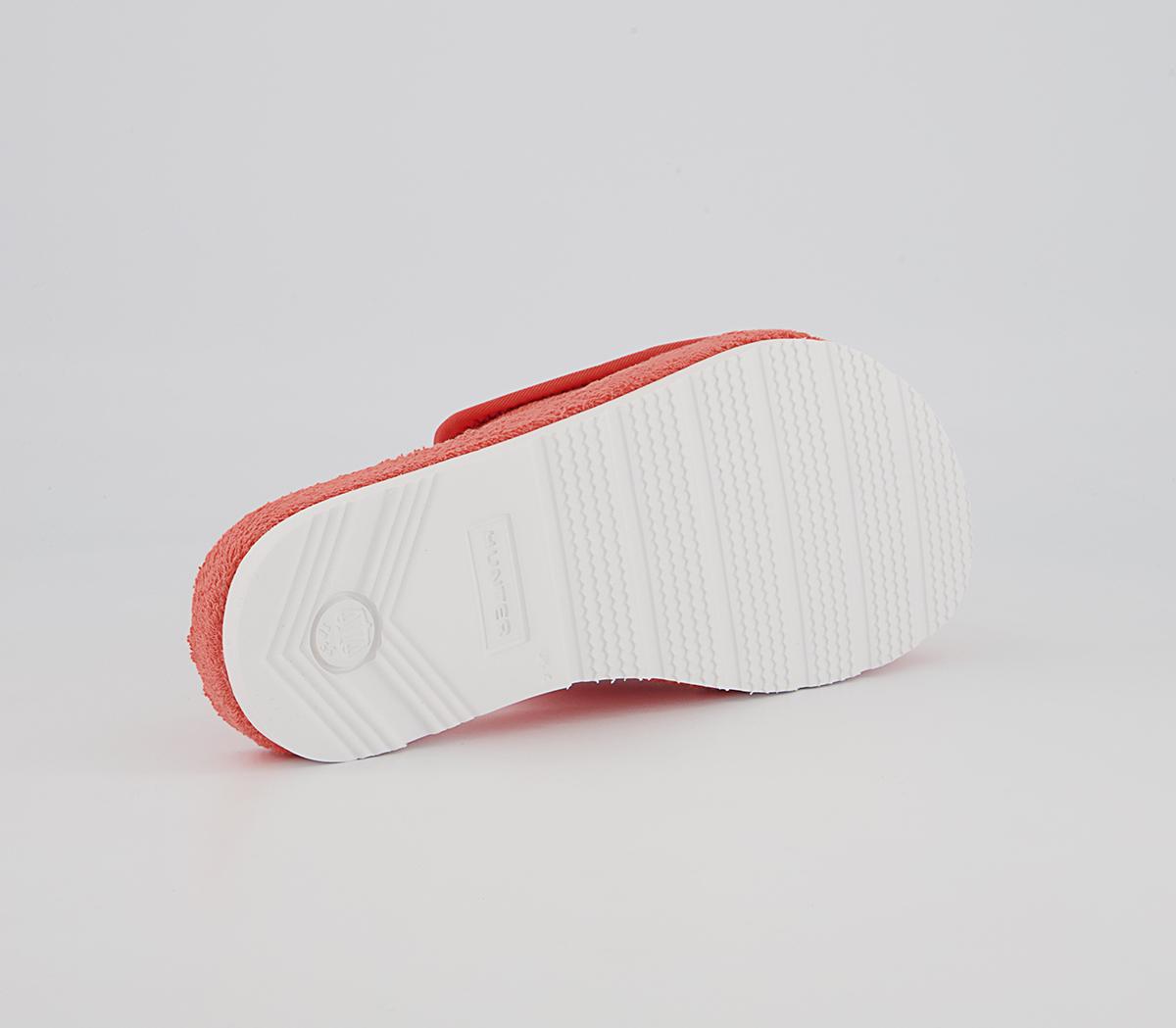 Hunter Terry Towelling Beach Sliders Hunter Terry Towelling Beach Sliders Sun Cap Orange