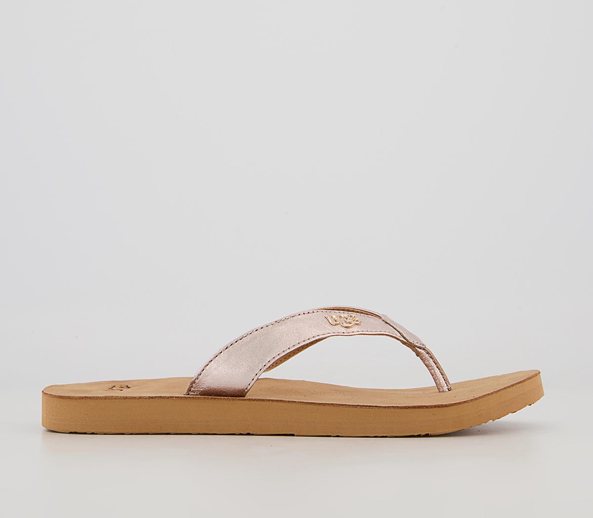 UGG Tawney Sandals UGG Tawney Sandals Rose Gold Metallic