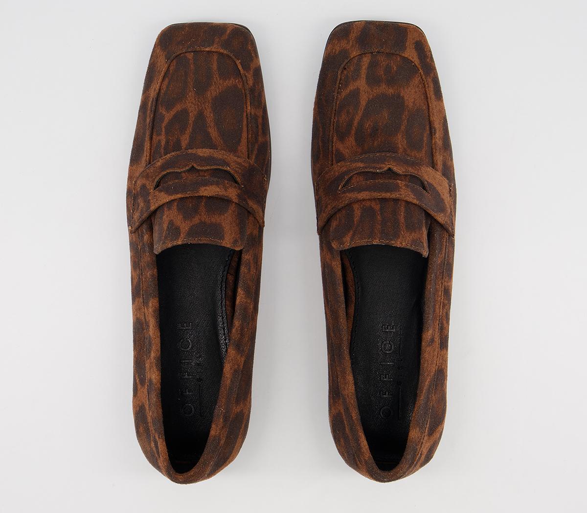 Office Fairway Square Loafers Office Fairway Square Loafers Leopard