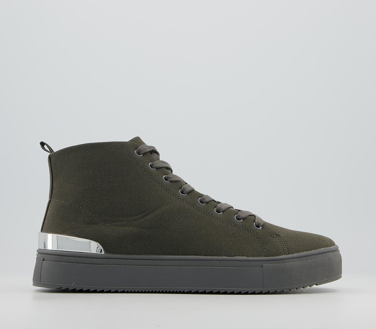 OfficeCarson Back Clip Trainers OfficeCarson Back Clip TrainersDark Grey