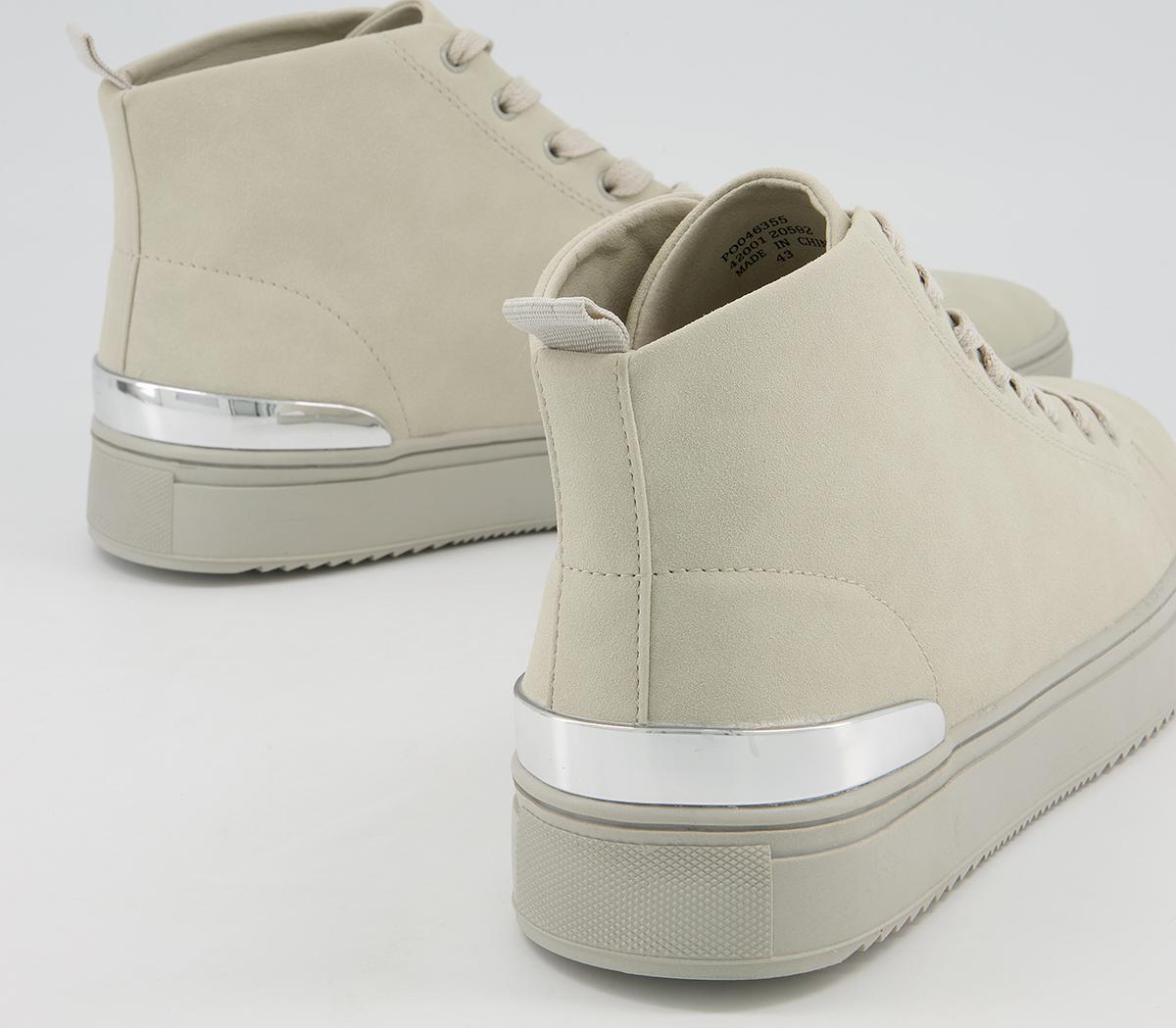 Office Carson Back Clip Trainers Office Carson Back Clip Trainers Light Grey