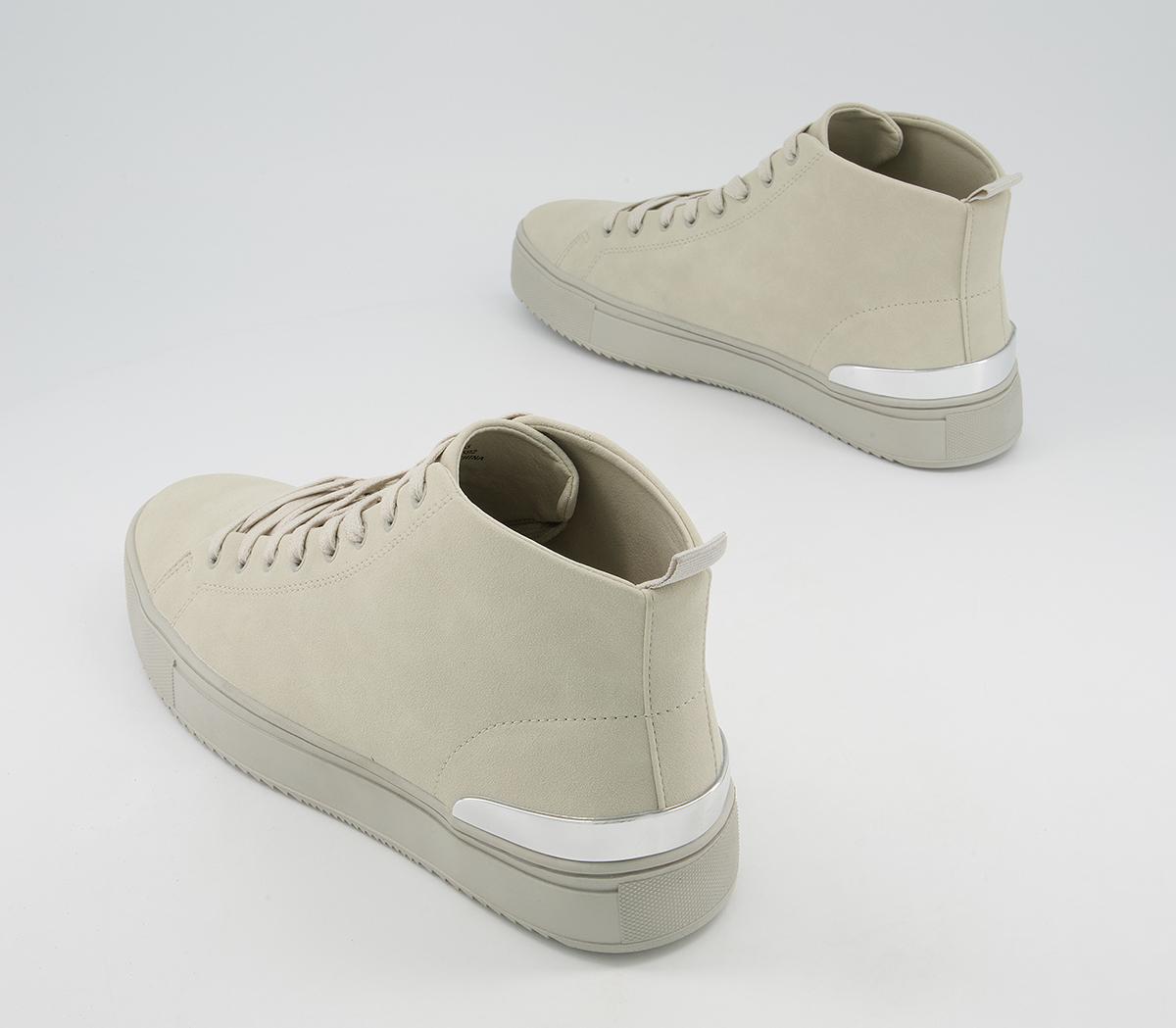 Office Carson Back Clip Trainers Office Carson Back Clip Trainers Light Grey
