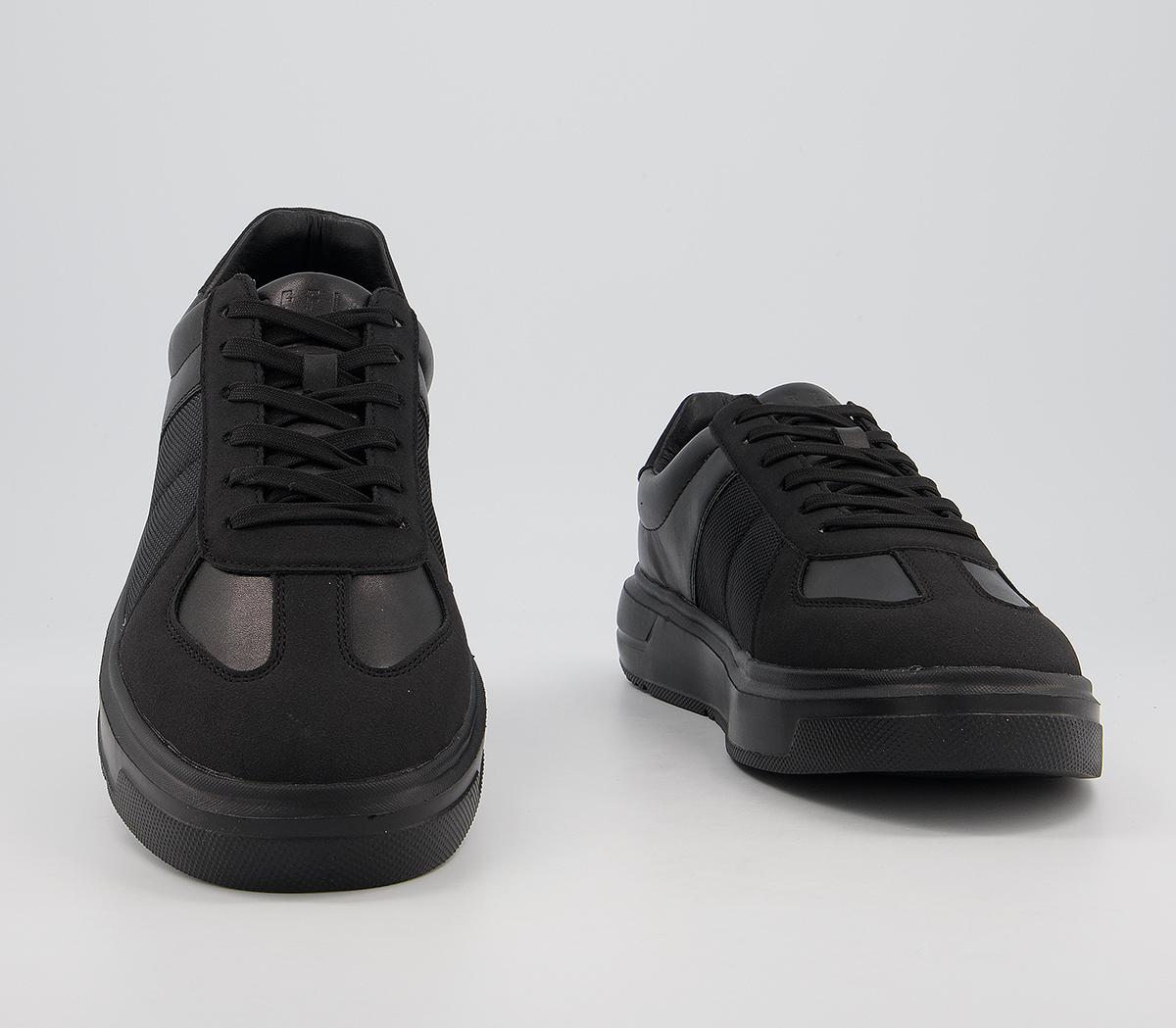 Office Cyrus Wedge Sole Trainers Office Cyrus Wedge Sole Trainers Black