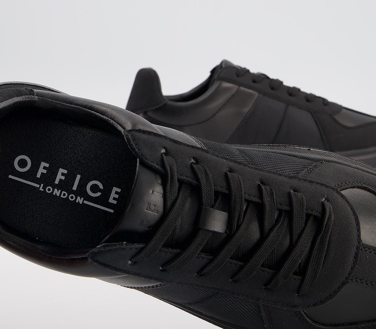 Office Cyrus Wedge Sole Trainers Office Cyrus Wedge Sole Trainers Black