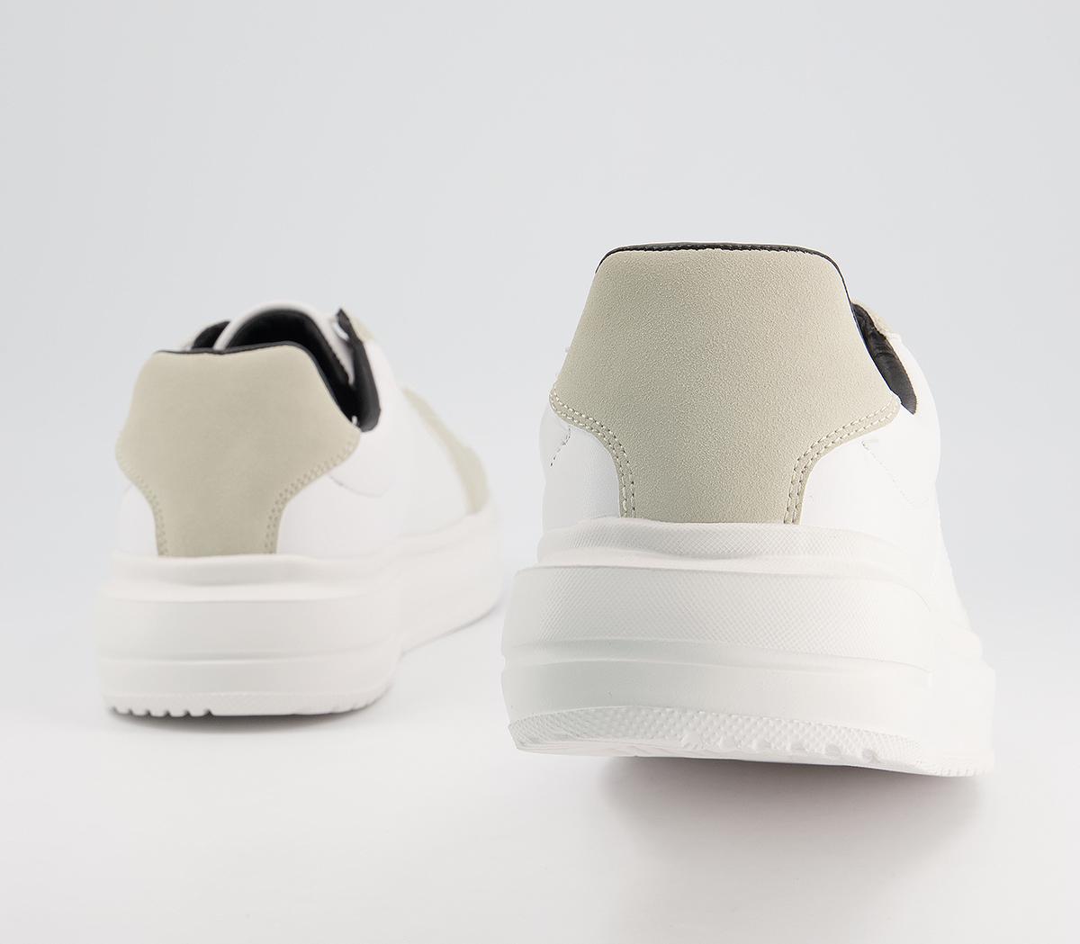 Office Cyrus Wedge Sole Trainers Office Cyrus Wedge Sole Trainers White