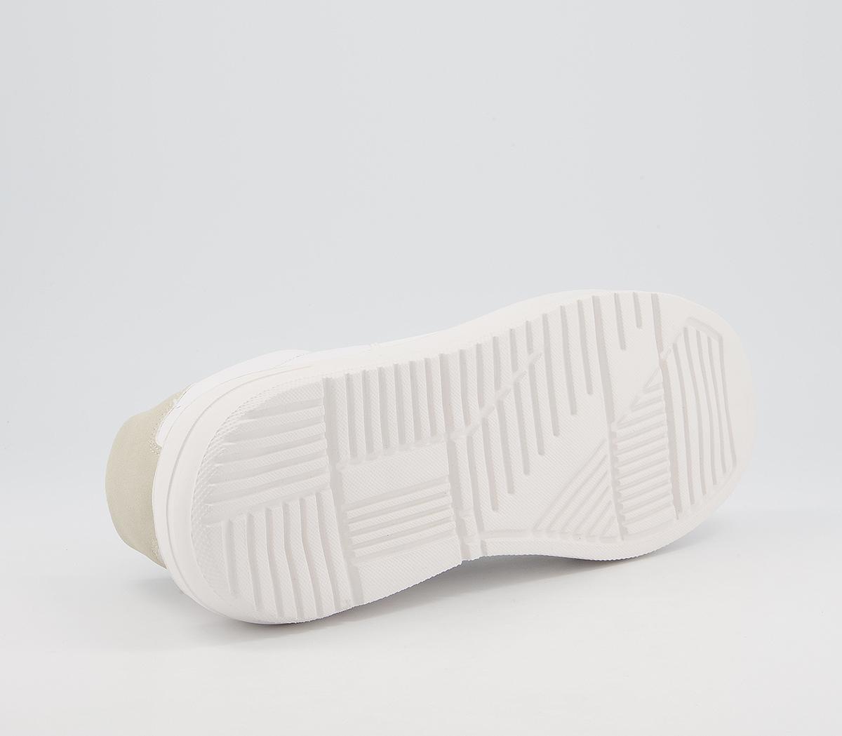Office Cyrus Wedge Sole Trainers Office Cyrus Wedge Sole Trainers White
