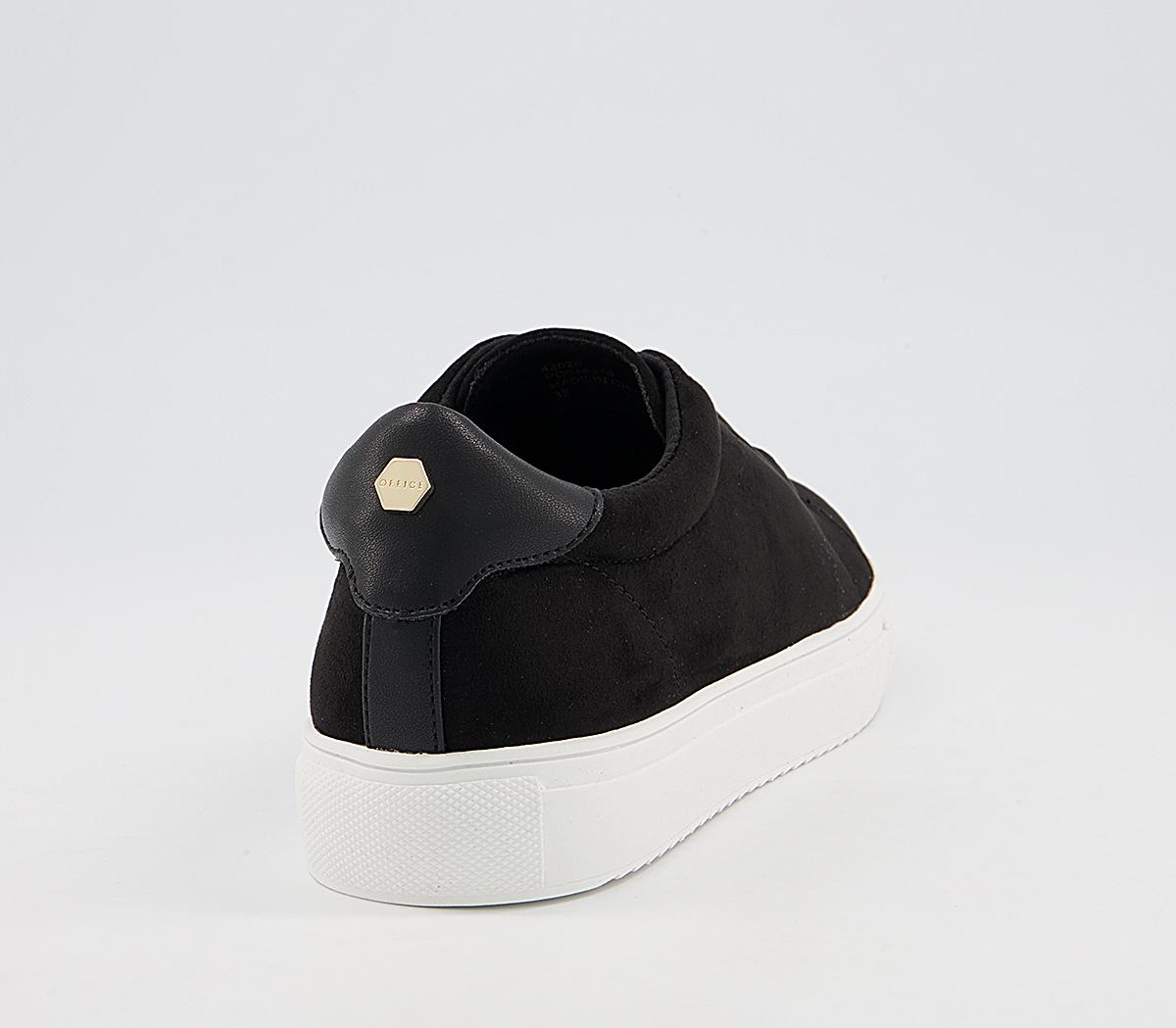 Office Fenella Feature Slip On Trainers Office Fenella Feature Slip On Trainers Black