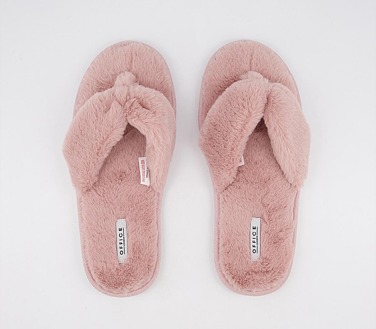 Office Felicity Toe Post Slippers Office Felicity Toe Post Slippers Pink
