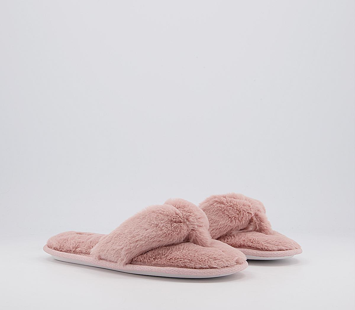 Office Felicity Toe Post Slippers Office Felicity Toe Post Slippers Pink