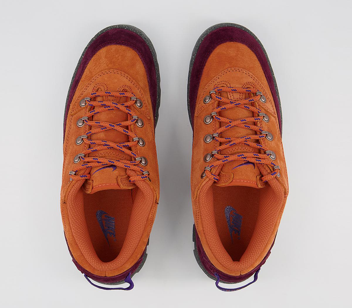 Nike Lahar Low Trainers Nike Lahar Low Trainers Sport Spice Court Purple Beetroot Gold Black Gum