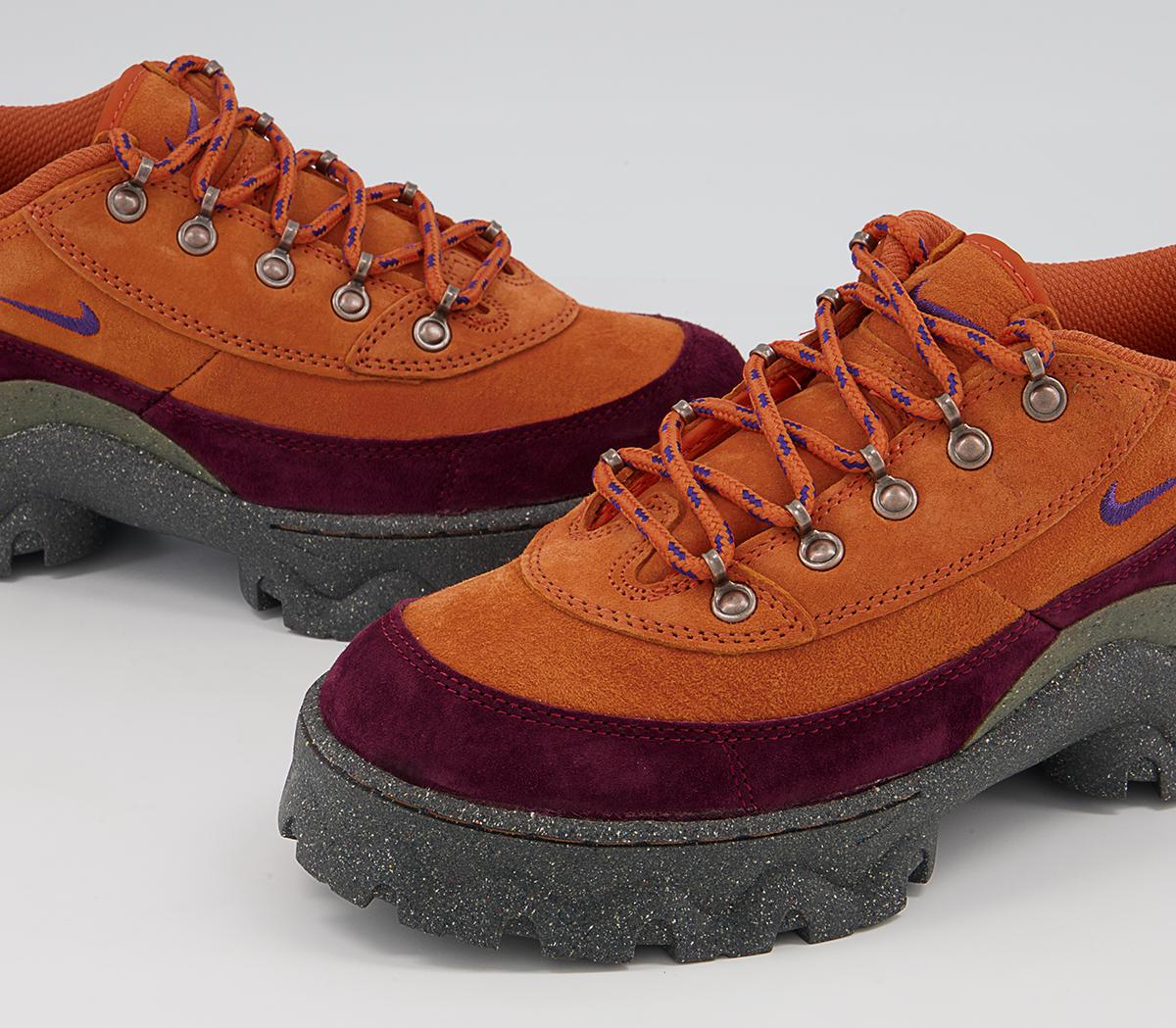 Nike Lahar Low Trainers Nike Lahar Low Trainers Sport Spice Court Purple Beetroot Gold Black Gum