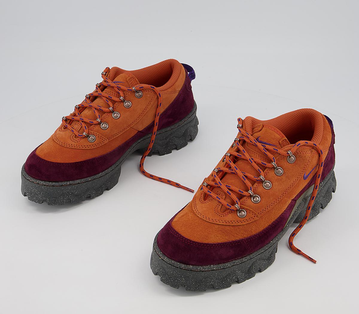 Nike Lahar Low Trainers Nike Lahar Low Trainers Sport Spice Court Purple Beetroot Gold Black Gum
