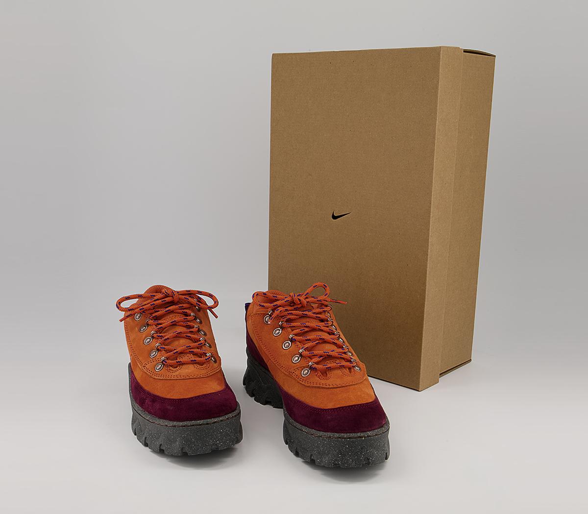 Nike Lahar Low Trainers Nike Lahar Low Trainers Sport Spice Court Purple Beetroot Gold Black Gum
