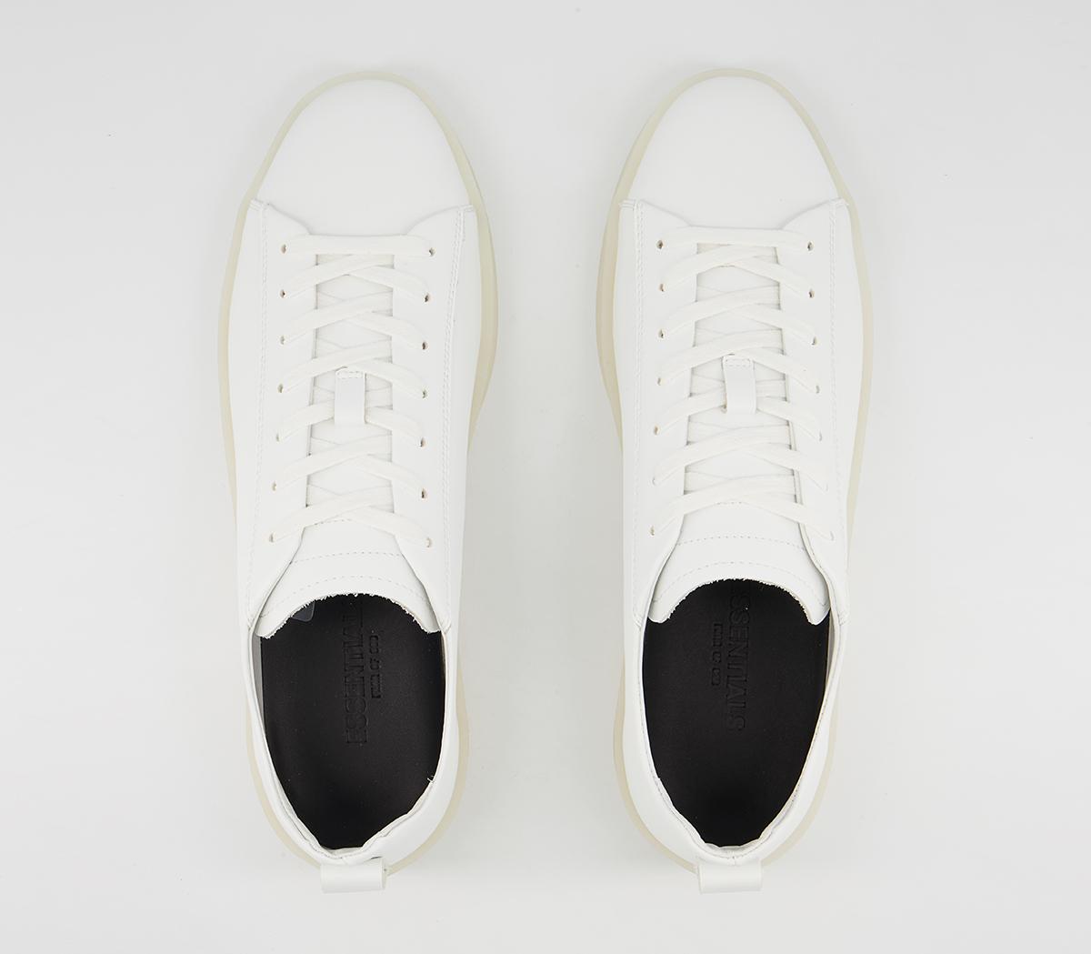 Fear of God Essentials Tennis Low Sneakers Fear of God Essentials Tennis Low Sneakers White