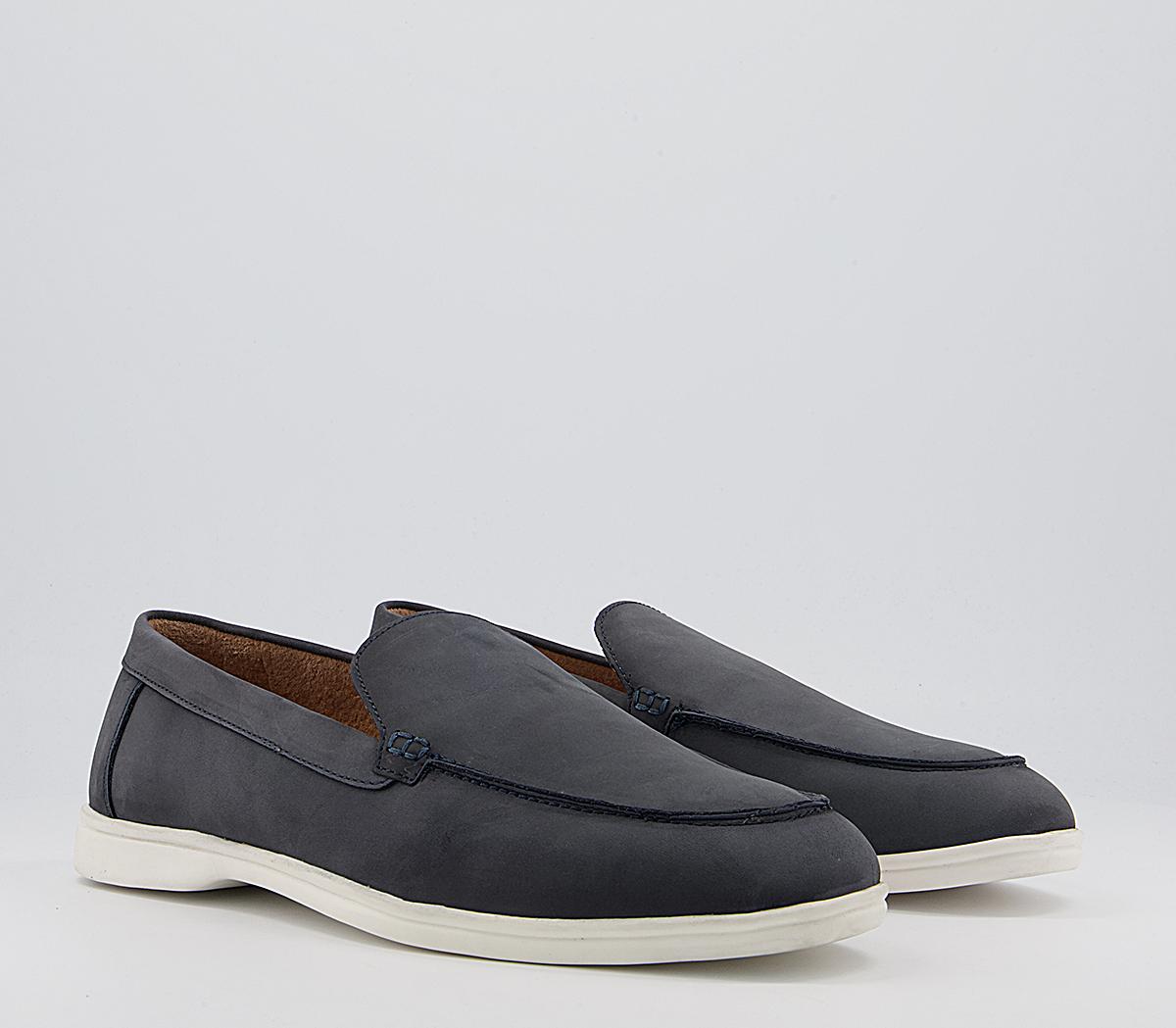 Office Corvin Casual Loafers Office Corvin Casual Loafers Navy Nubuck