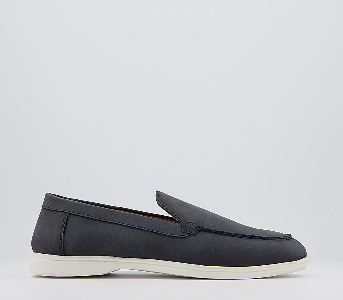 OFFICECorvin Casual LoafersNavy Nubuck