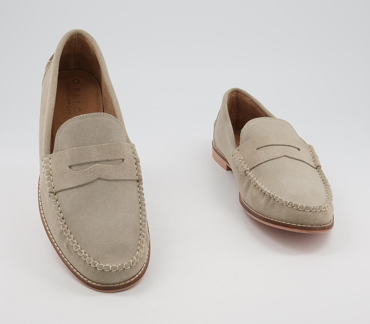OFFICEMarvin Penny LoafersBeige Suede