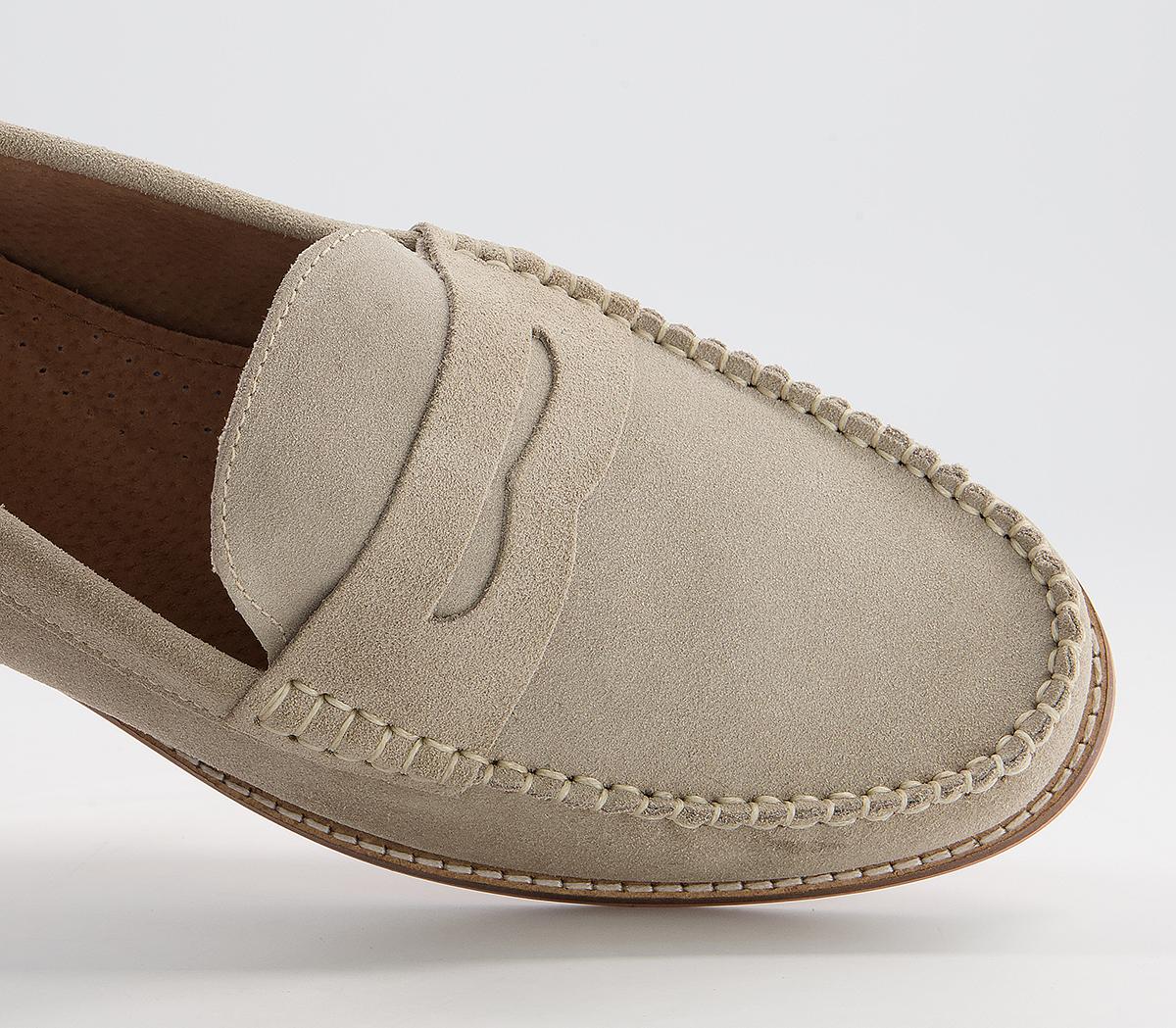 OFFICEMarvin Penny LoafersBeige Suede
